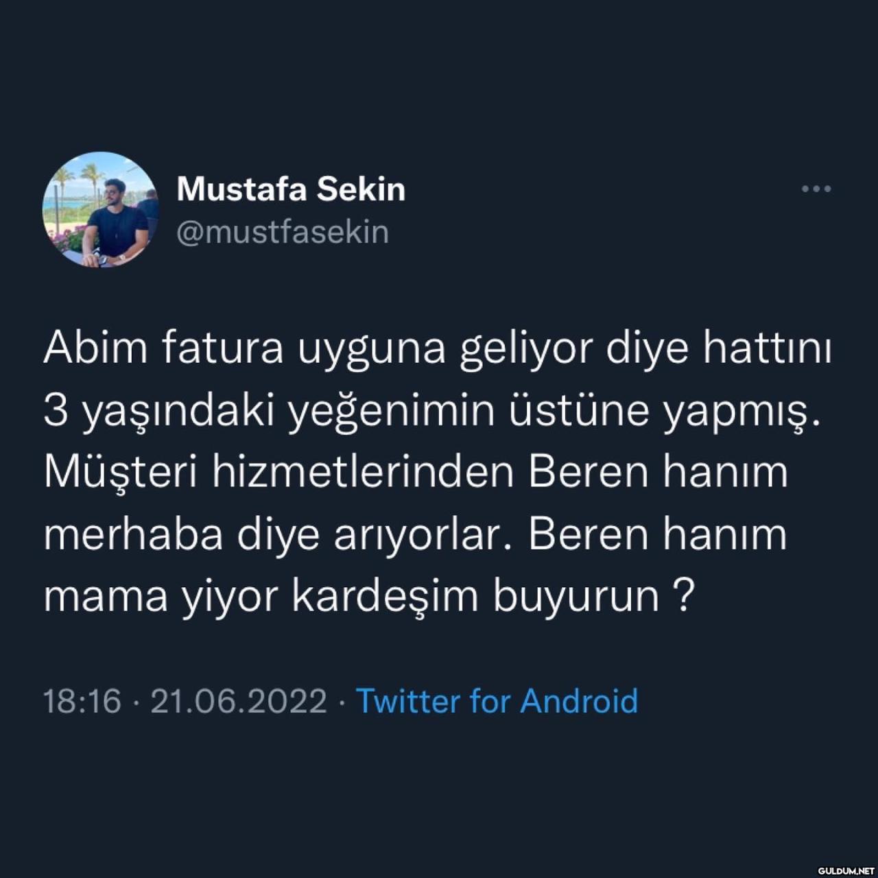 Mustafa Sekin @mustfasekin...