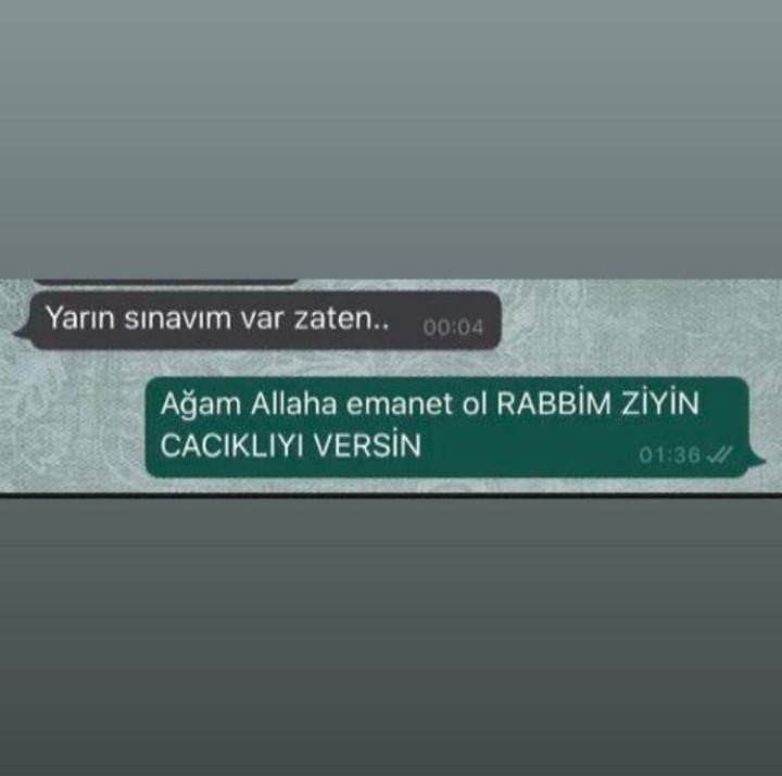 Rakip misiniz birader niye...