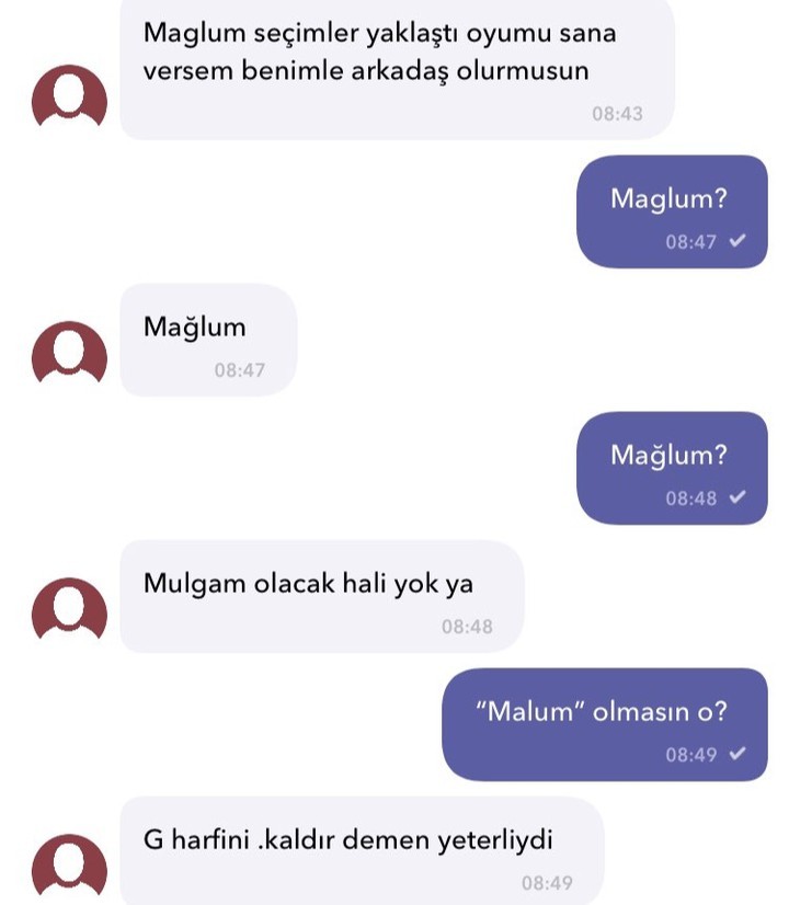 Üzüldüm biraz...   Kaynak