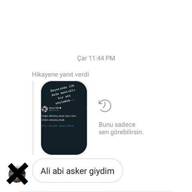 Ali Ağabey'i askerliği...