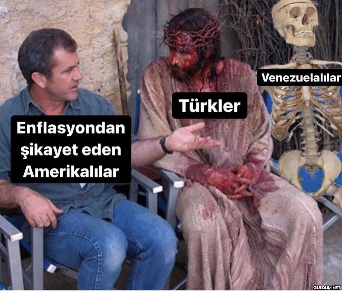 Enflasyondan şikayet eden...