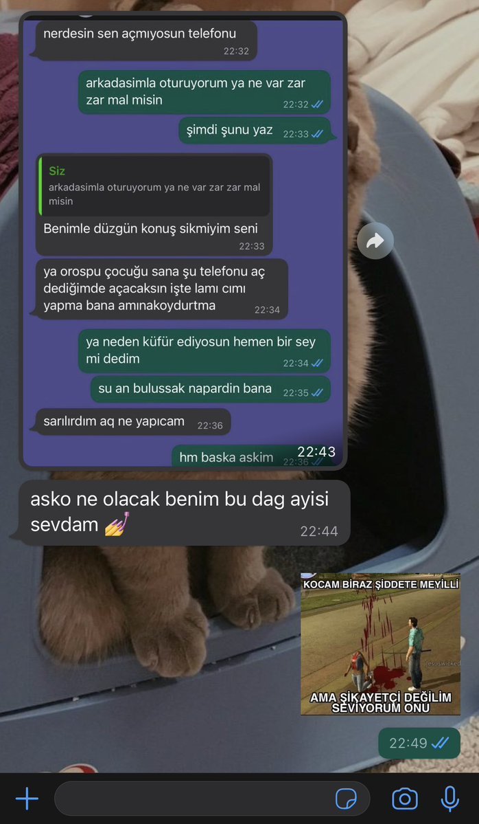 bu nasıl bi ilişki ya.....
