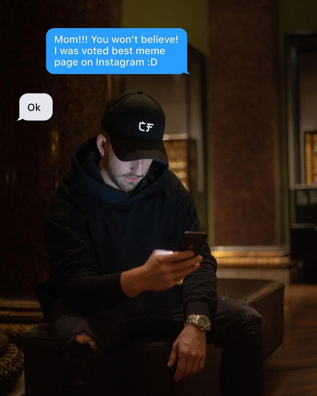 Parents texting be like   Kaynak