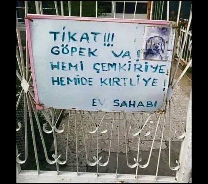 Ben de kırtliyem.   Kaynak