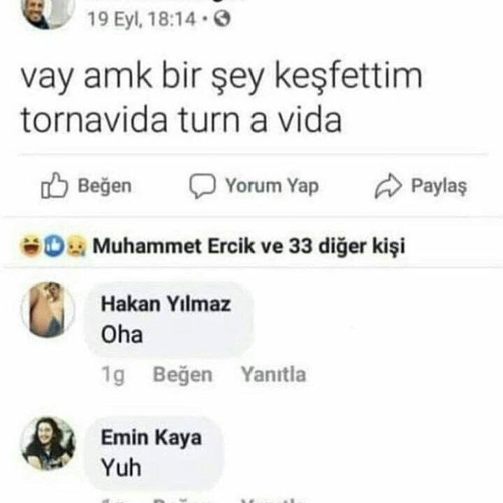 Oha yazanları ifşalamak...