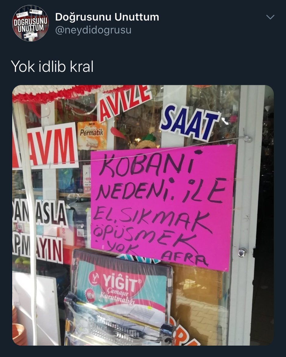 Doğrusunu unuttum bir an 😂...