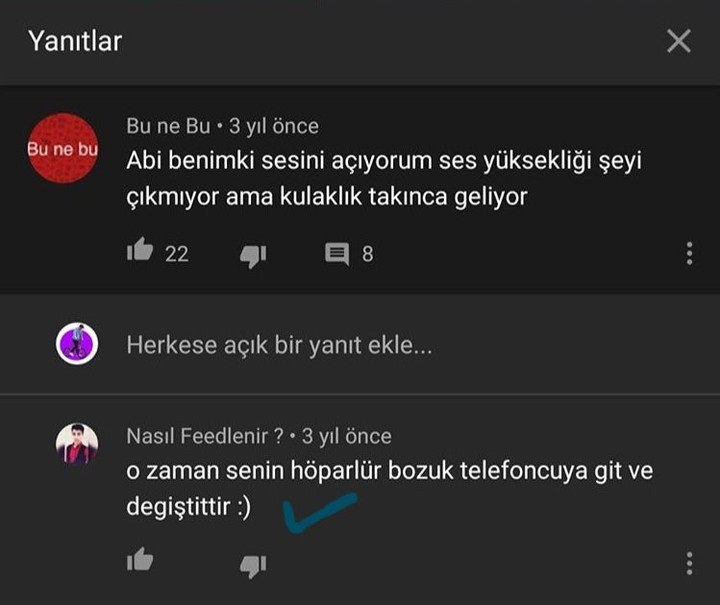 Söyleyemeyen sipikır dese...