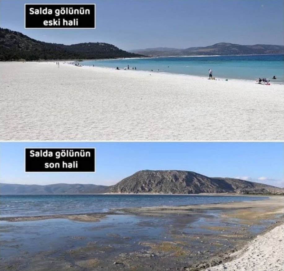 Salda Gölü öncesi ve...