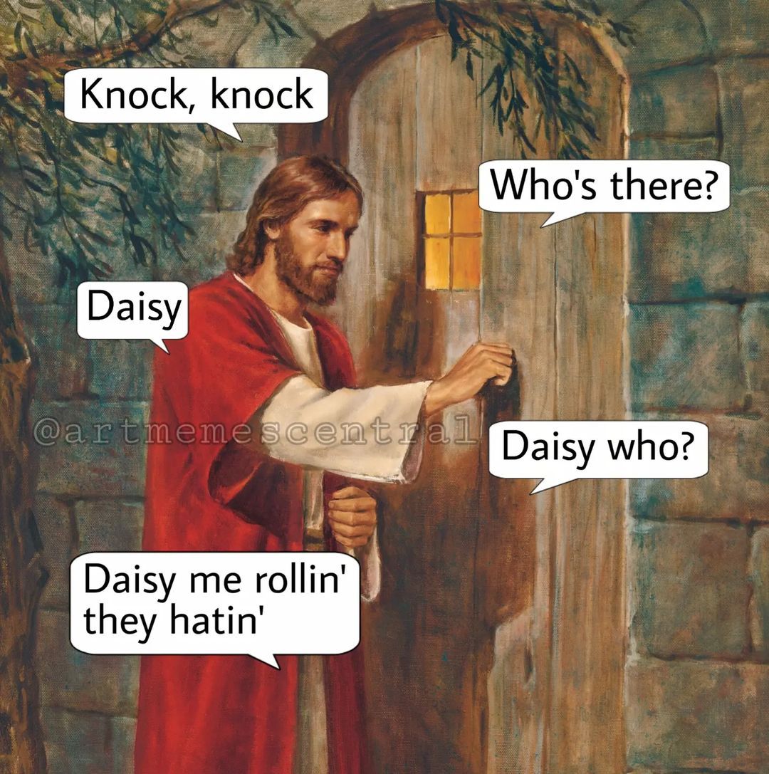 Knock knock  . . ....