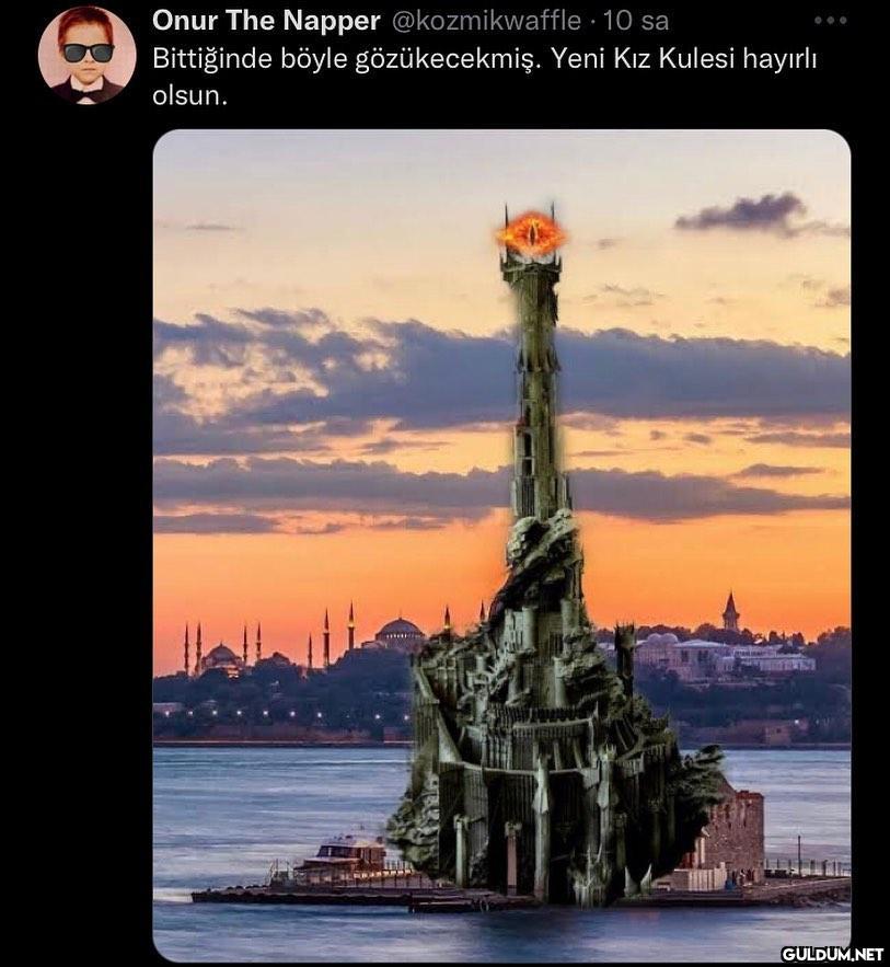sauronun gözü seni izliyor...