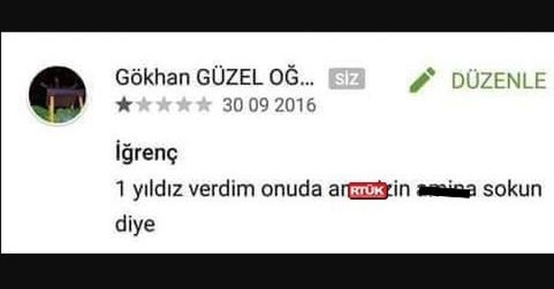 Bu ne bonkörlük Gökhan 😀   Kaynak