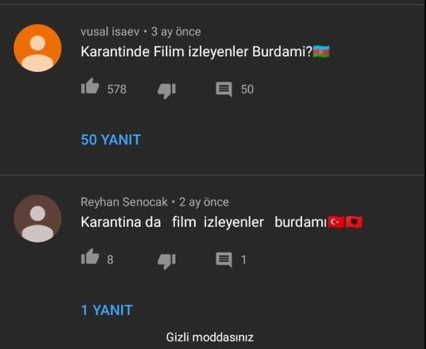 Amdin neden gizli moddasın...