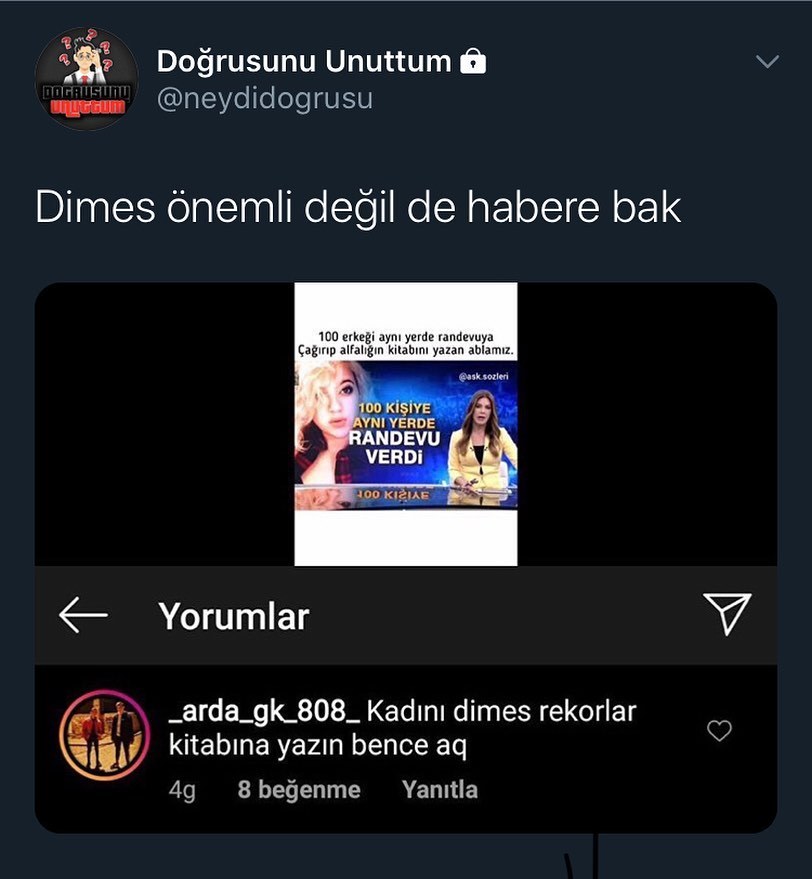 Alfa ablamız ve dimes...