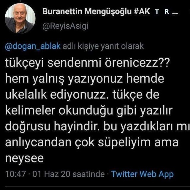 İlk cümleden sonra...