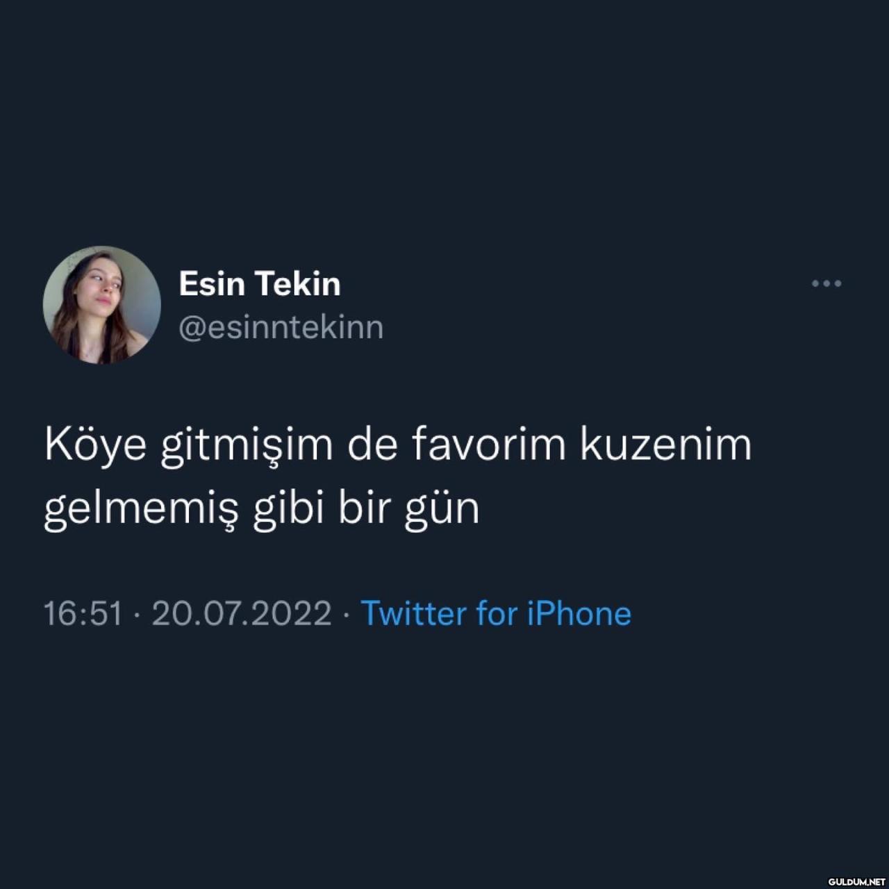 Esin Tekin @esinntekinn...