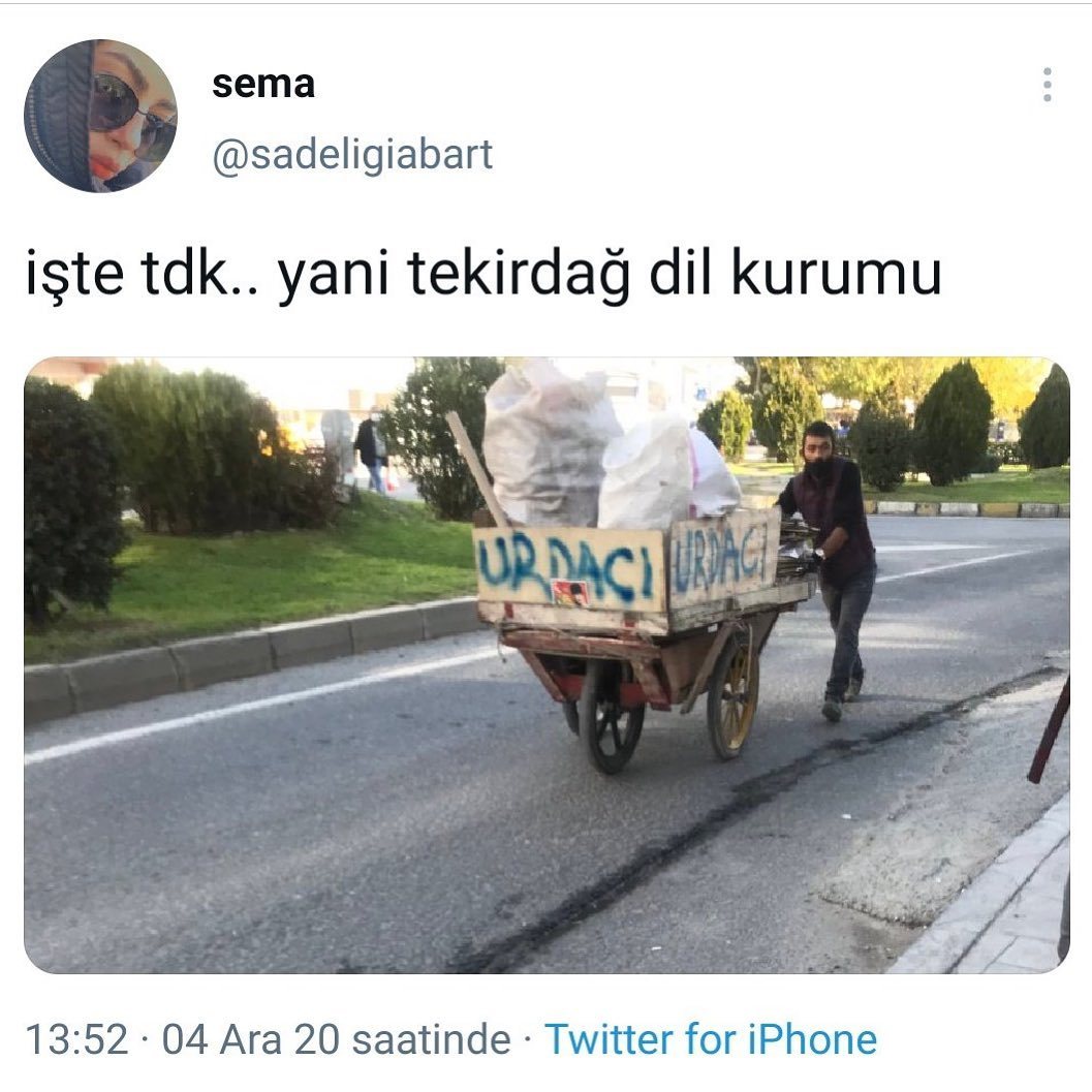 Tekirdağlı arkadaşını...