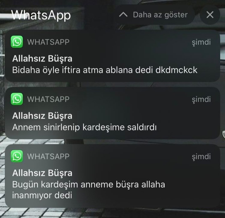 Allahsız Büşra bu sefer...