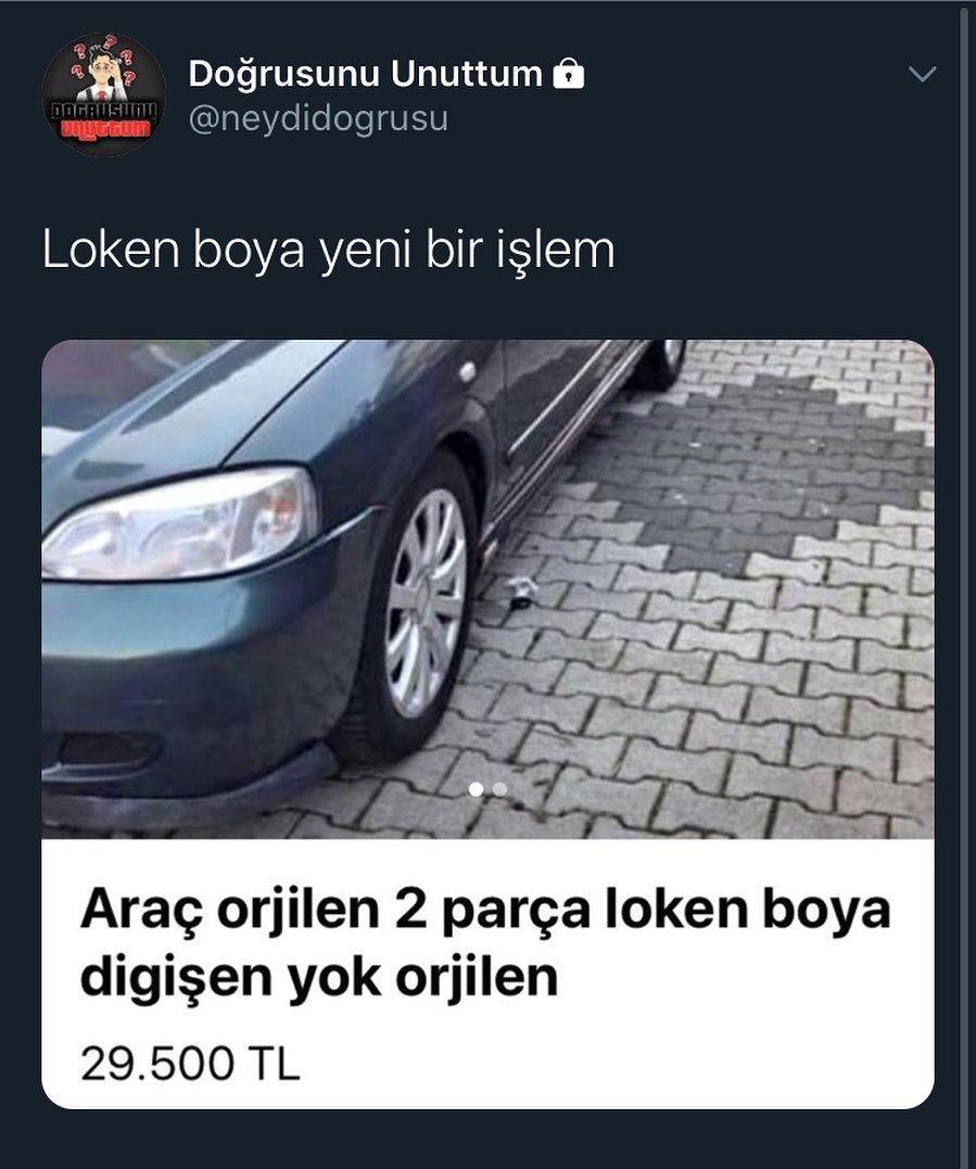 İlanı paylaşırken ki ruh...