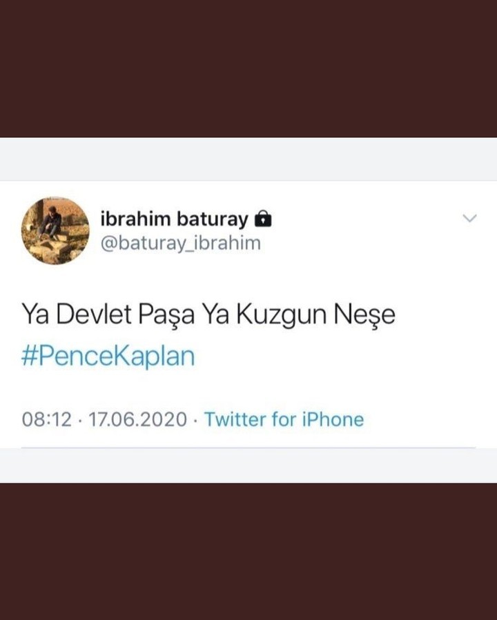 Cahildim tweeterin...