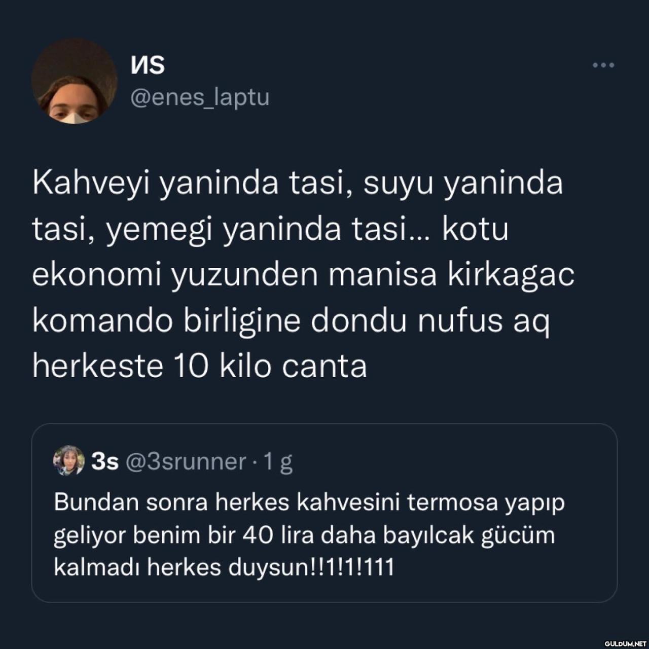 ИS @enes_laptu Kahveyi...