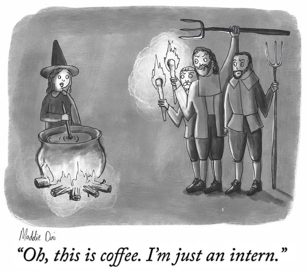 It was always coffee 🧙☕ by...