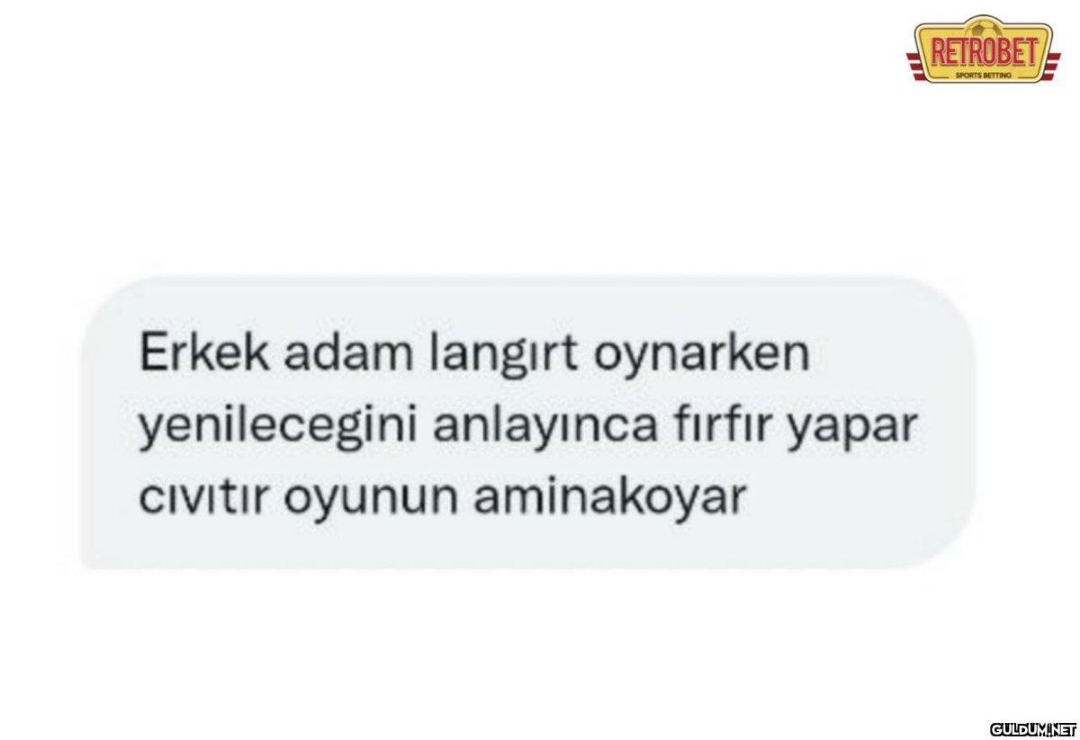 Erkek adam langırt...