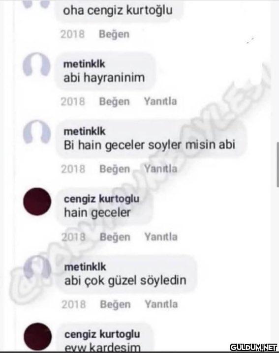 oha cengiz Kurtoğlu 2018...
