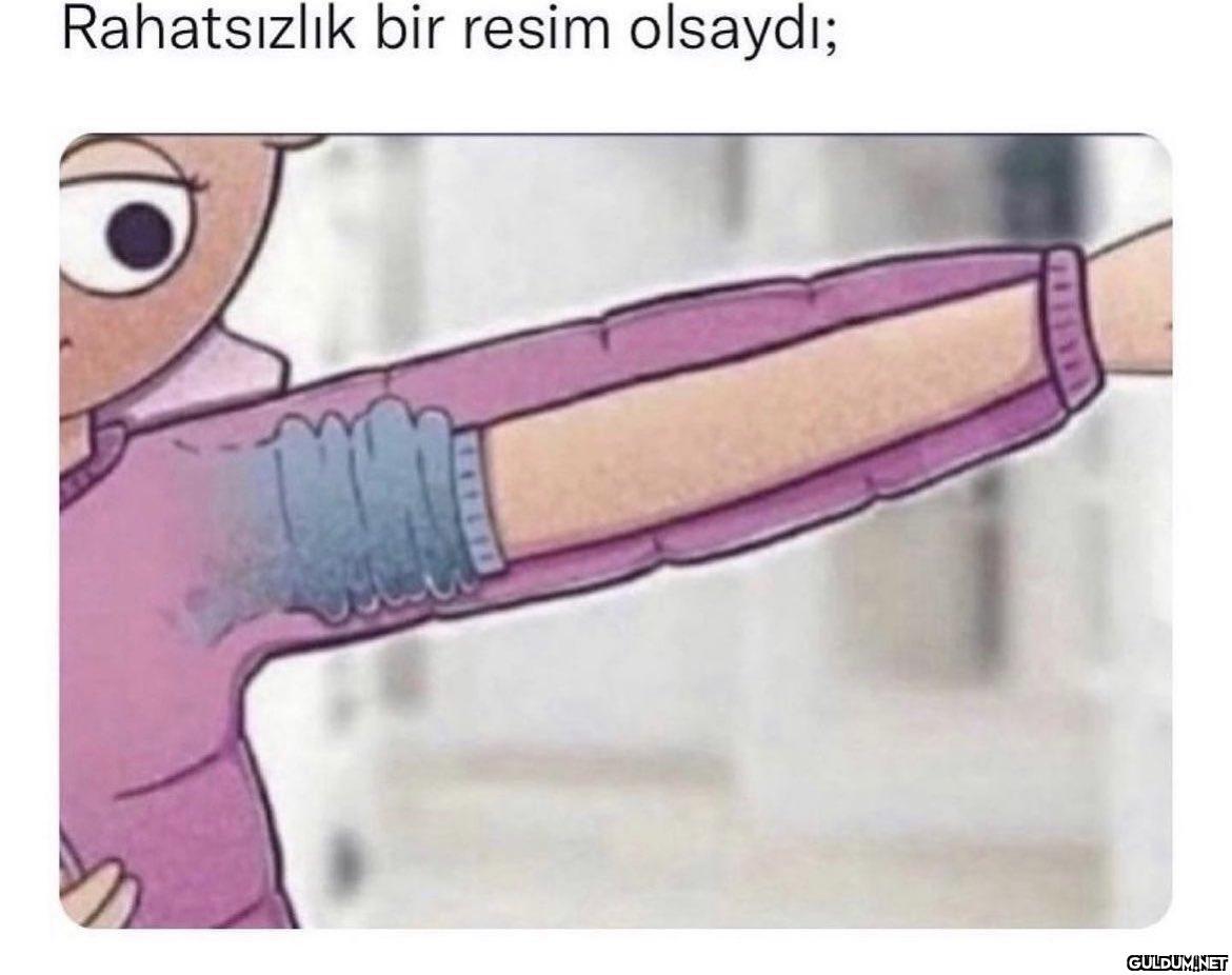 Rahatsızlık bir resim...