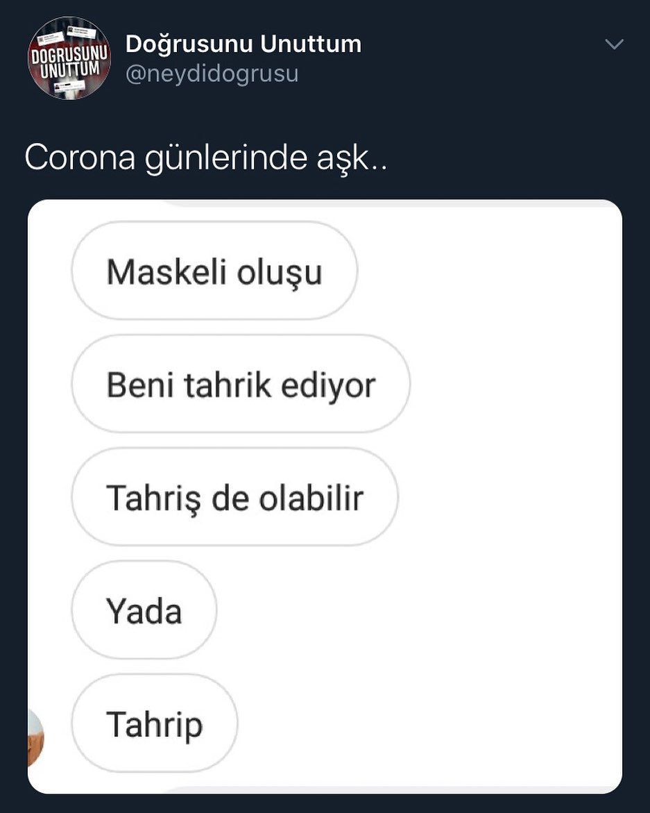 Kafalar karışık T A K İ P...