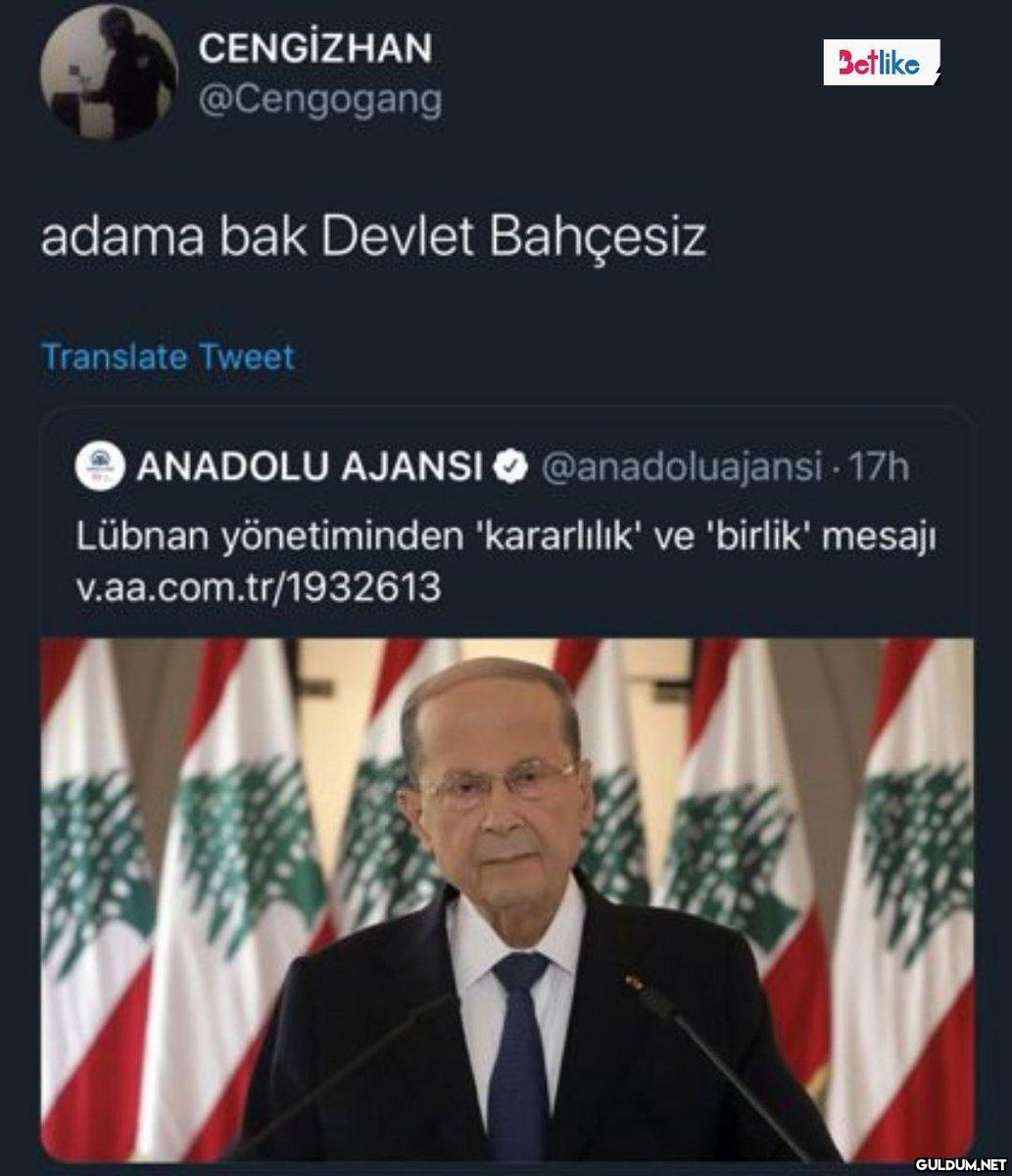 CENGİZHAN @Cengogang adama...