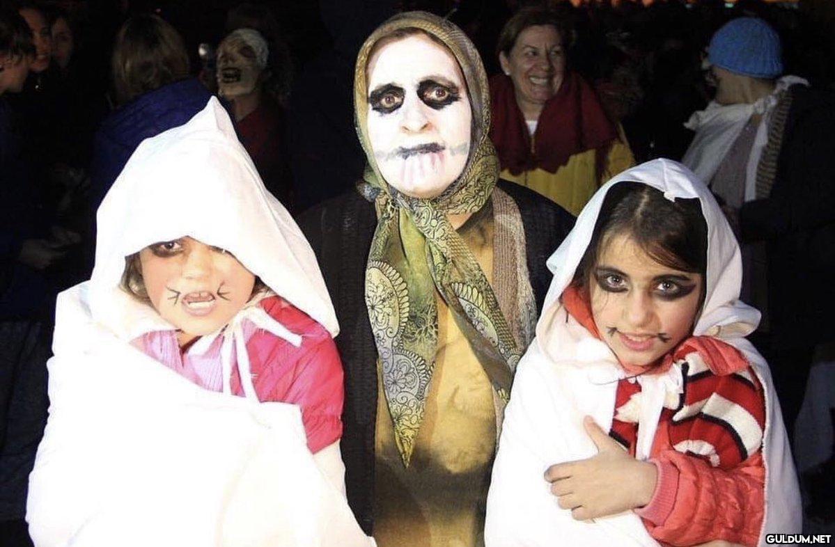 halloween yoktu cadı çoktu...