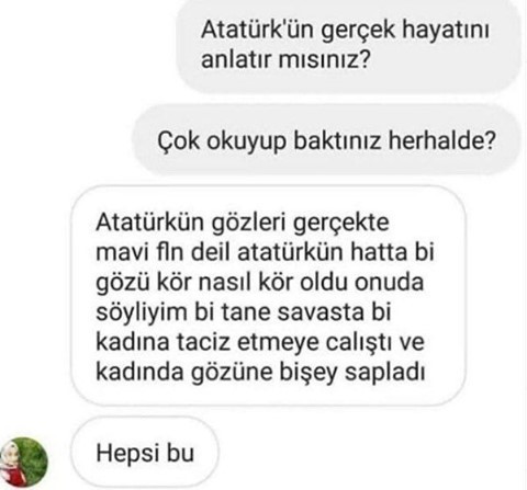 Yıllarca kandırılmışız(!)   Kaynak