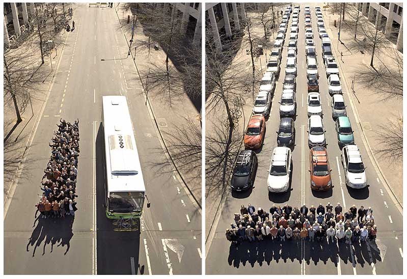 🚍👫 Toplu taşımanın önemi....