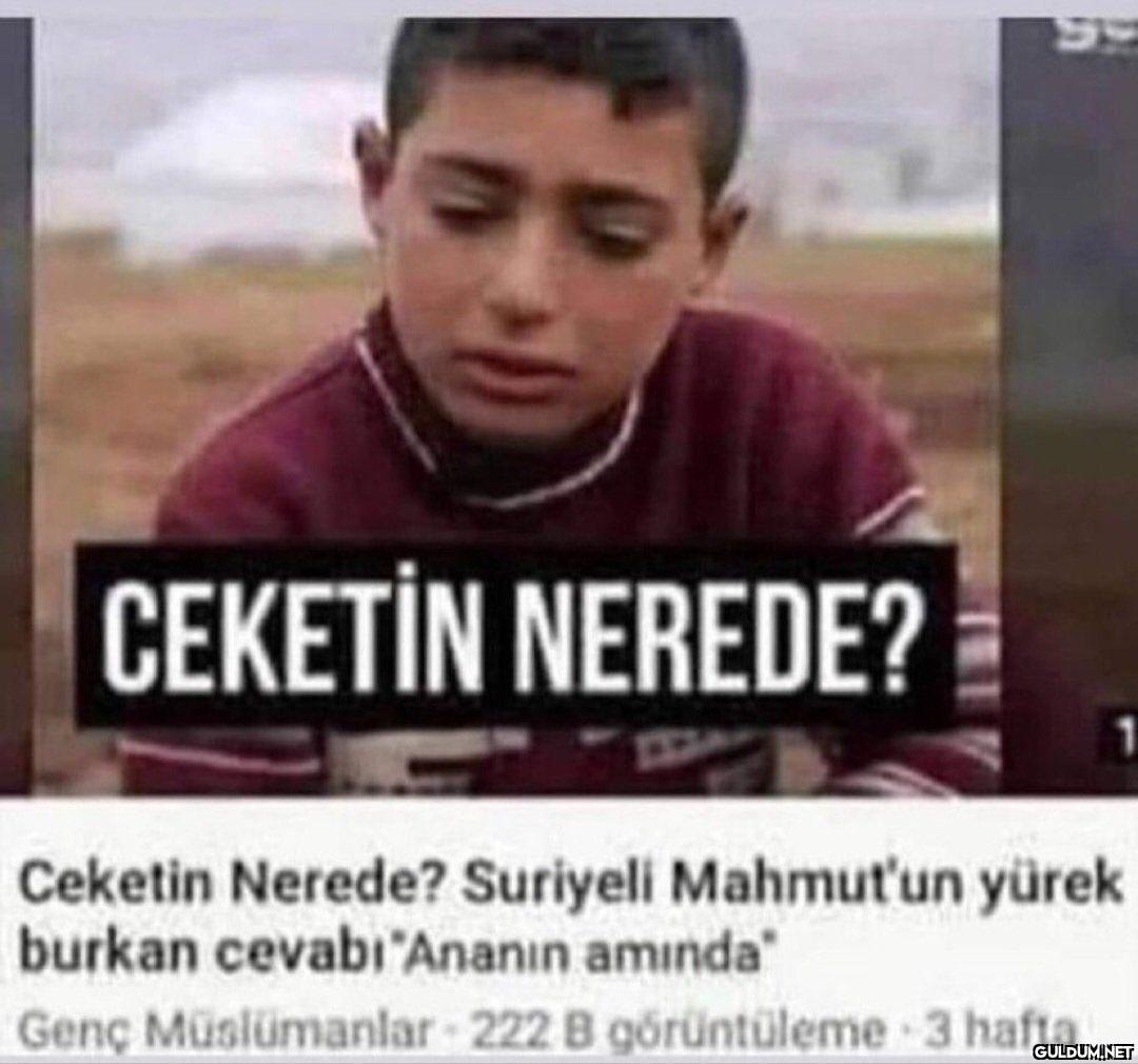 CEKETİN NEREDE? Ceketin...