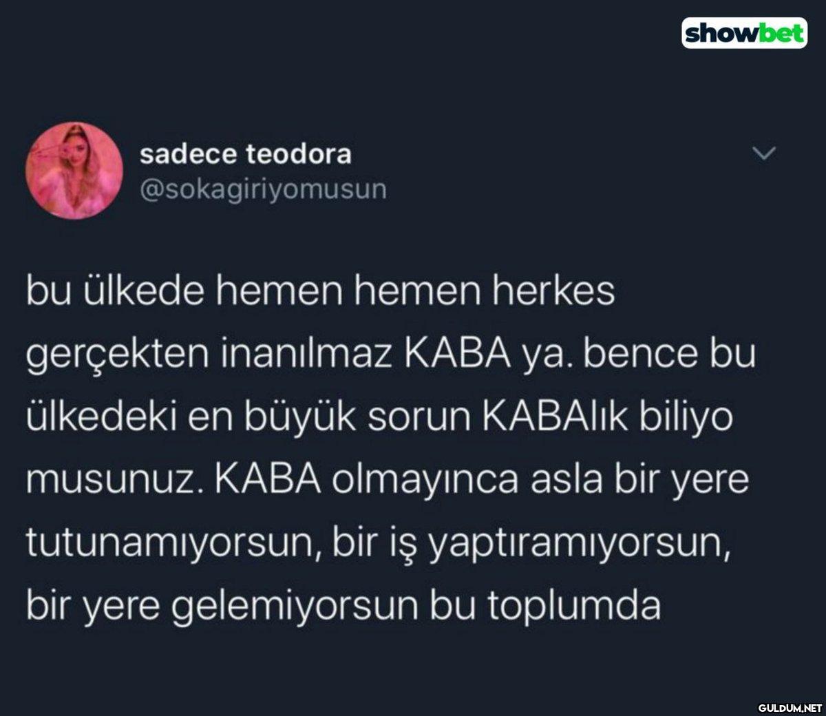 sadece teodora...