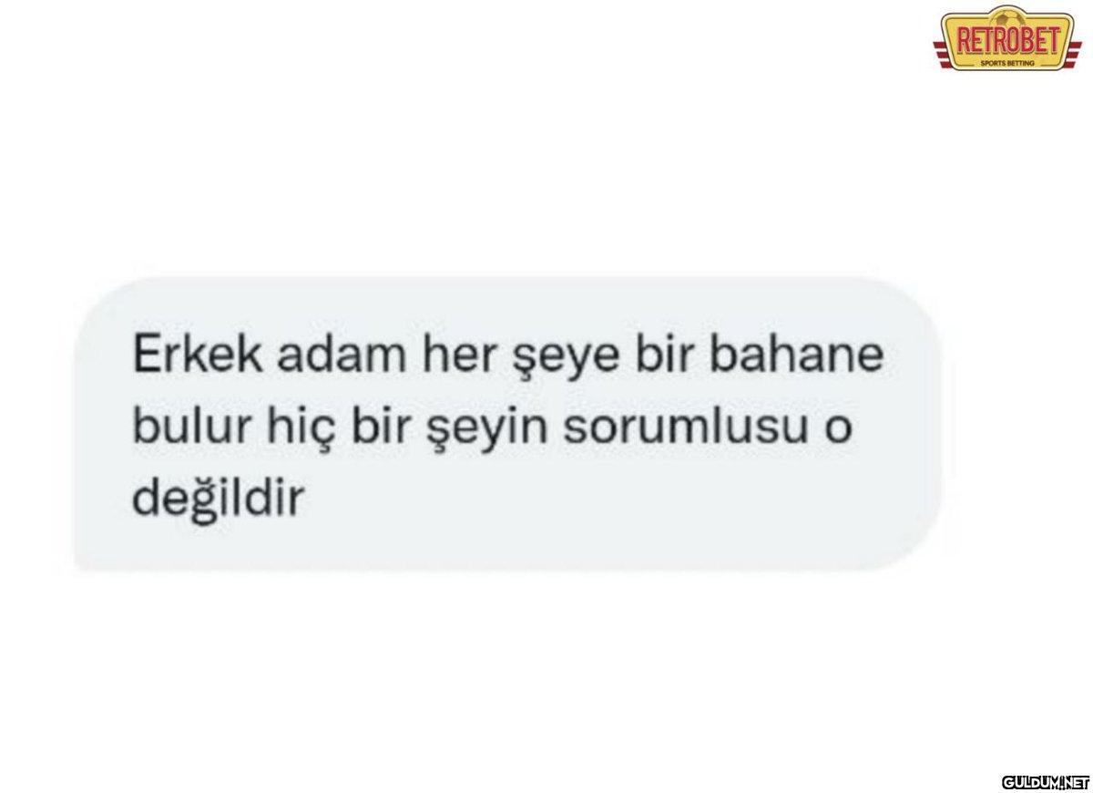 Erkek adam her şeye bir...