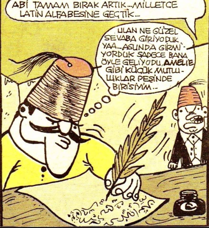 #HarfDevrimi...