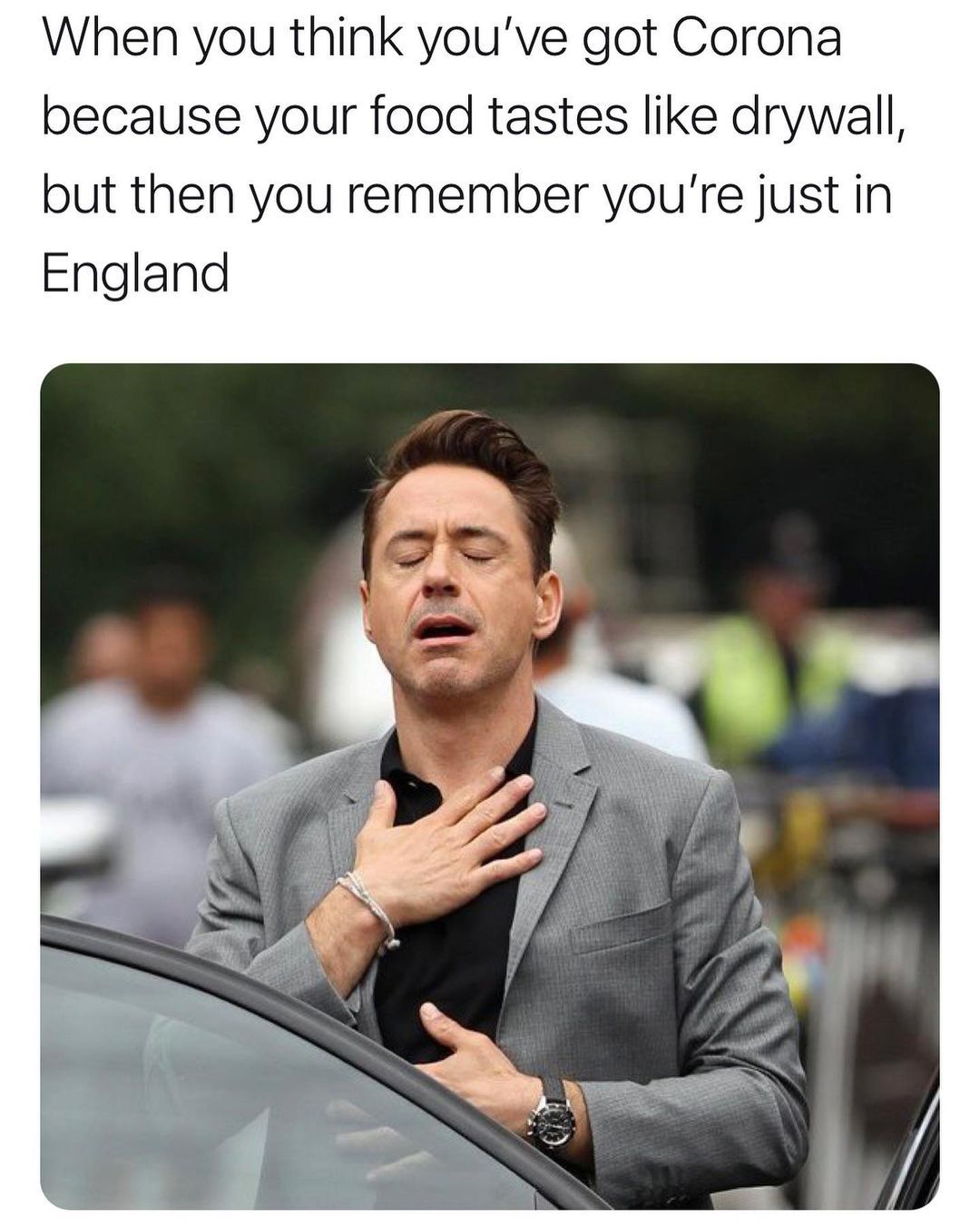 At least it’s not...