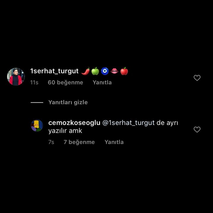 Her emojinin baş harfini...