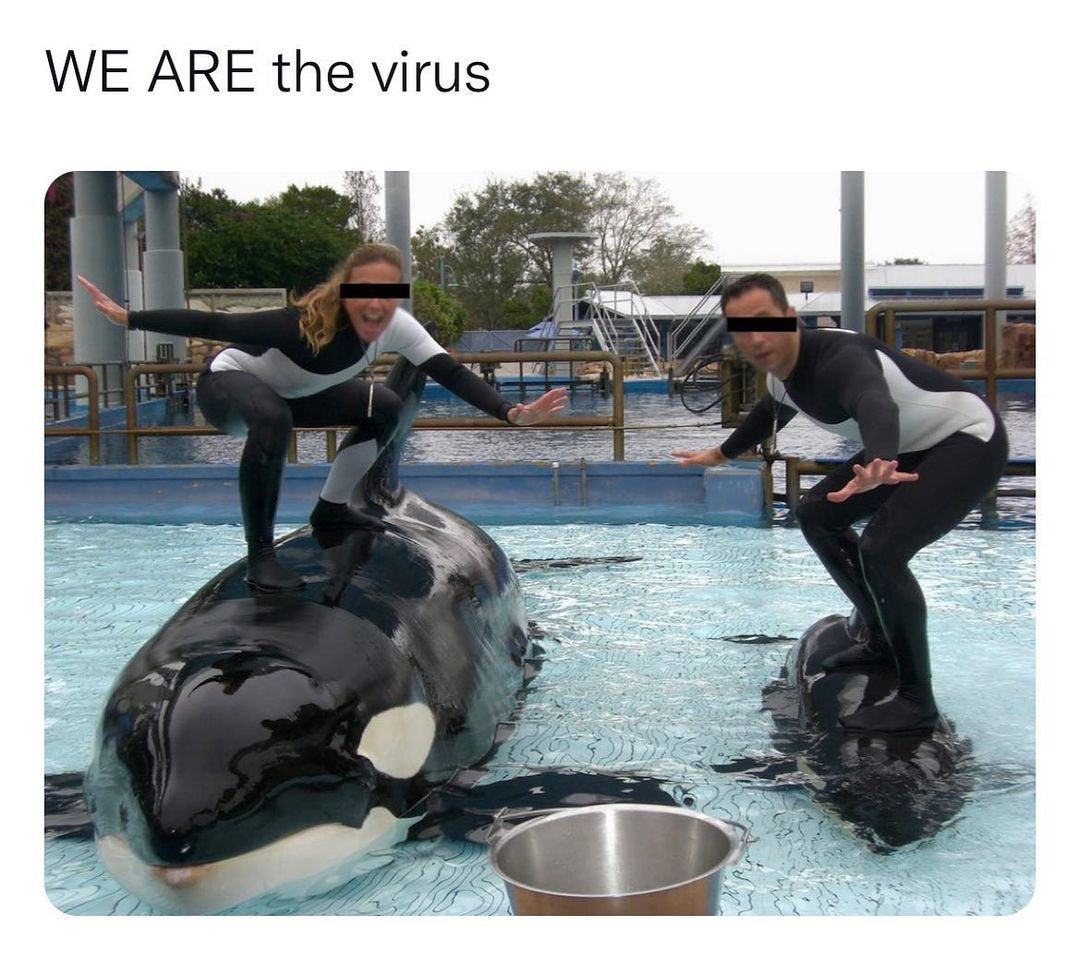 Humans make me sick. Let’s...