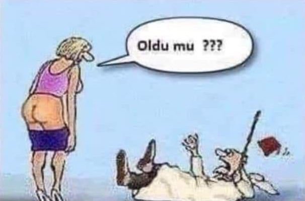 Hanım...hanım dizlerini...