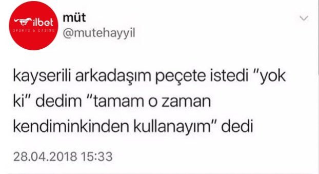 infilak ettim...