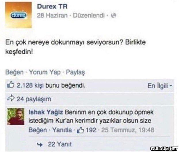 durex Durex TR 28 Haziran...