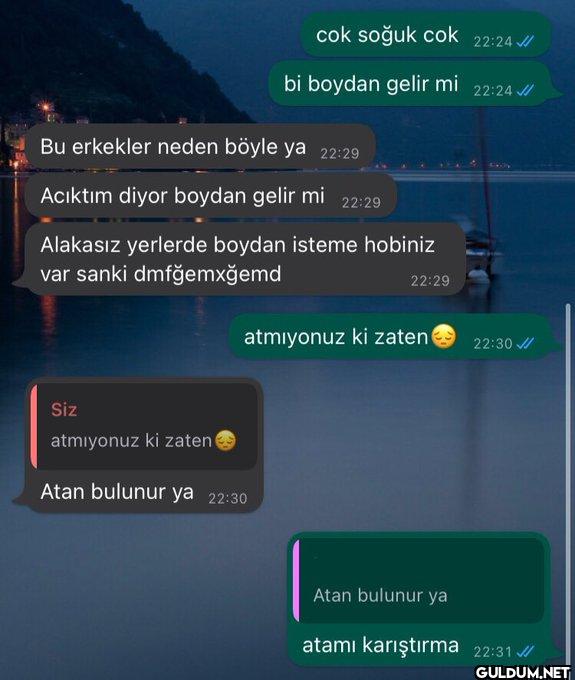 atamı karıştırma    cok...