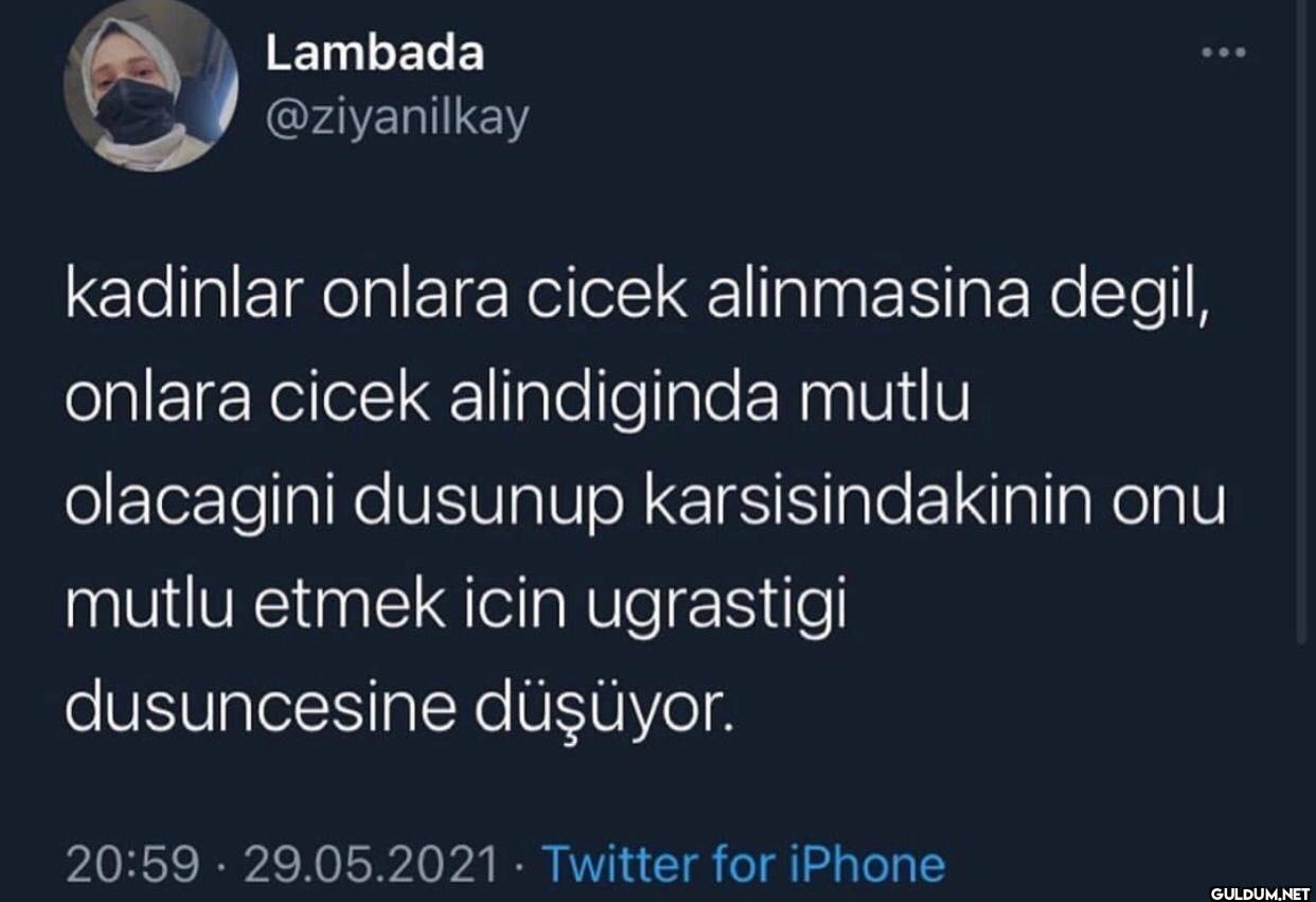 kadinlar onlara cicek...