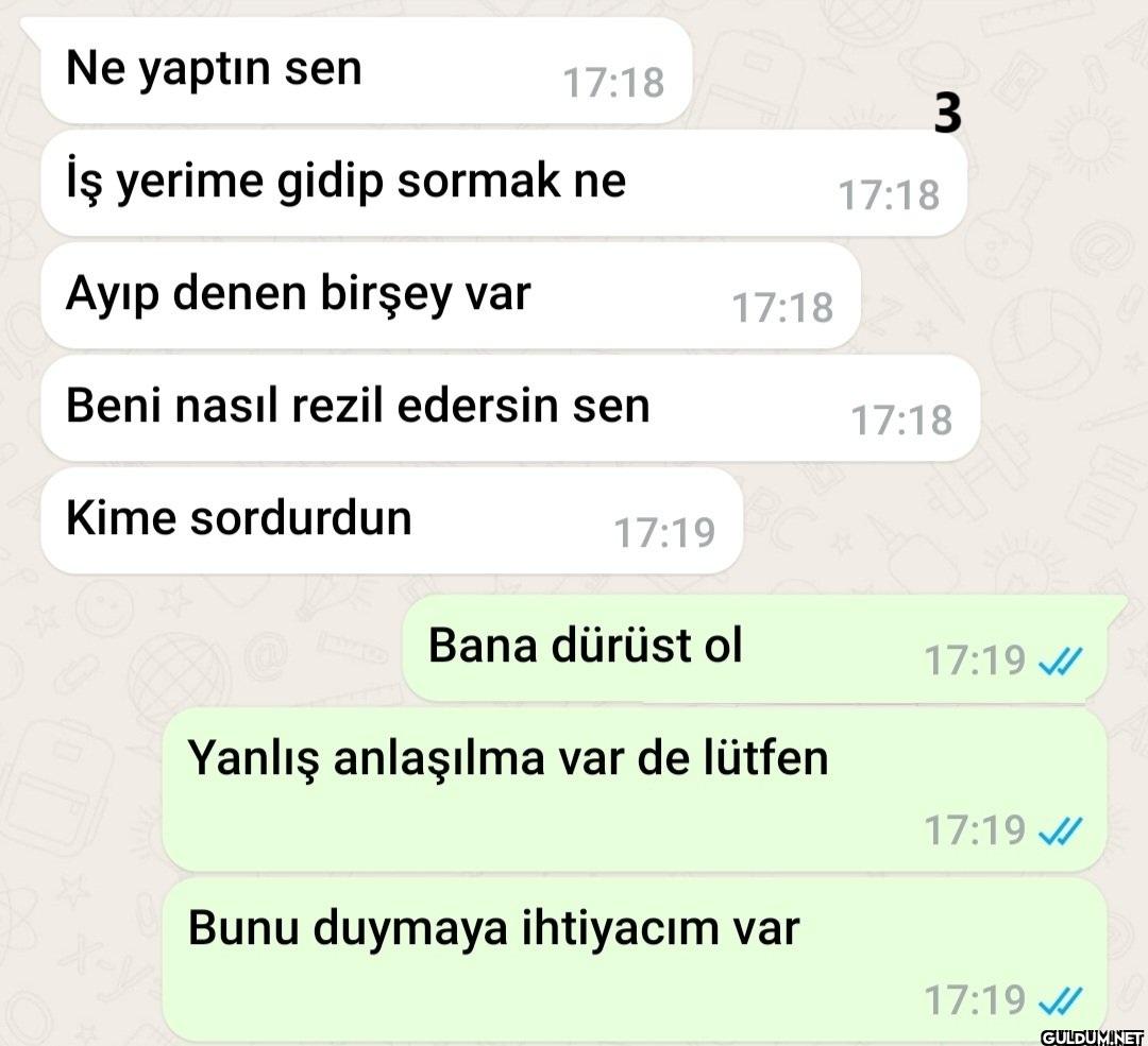 Amk sövdürme bak kendine...
