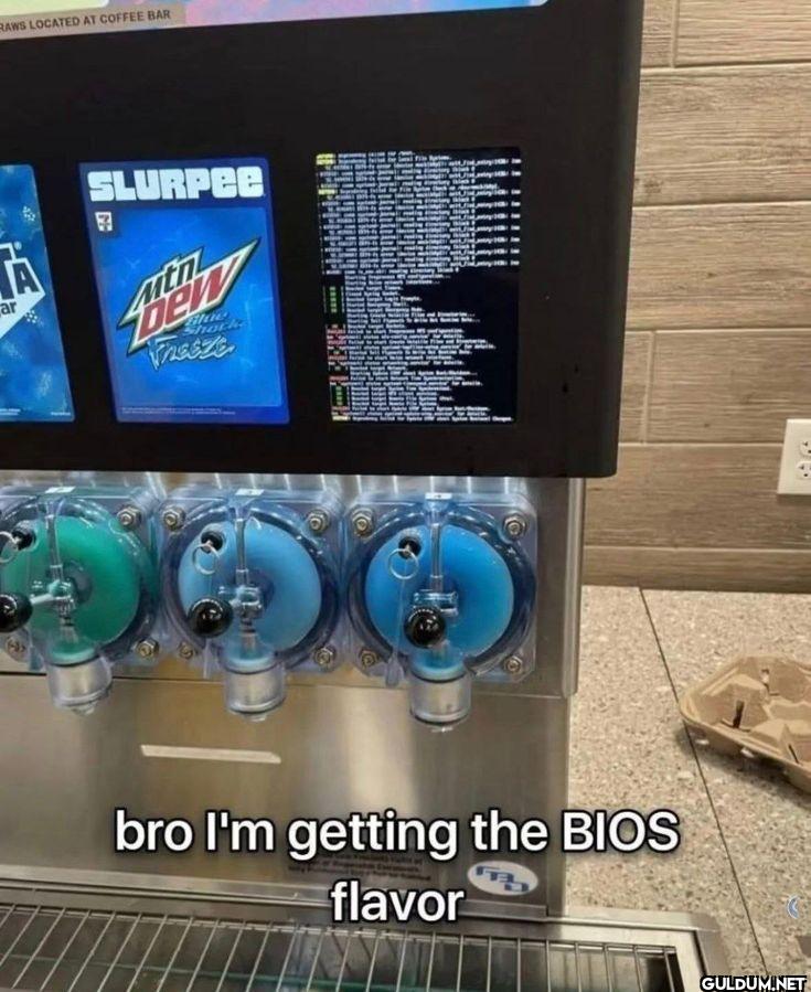OWNS LOCATED AT COFFEE BAR...