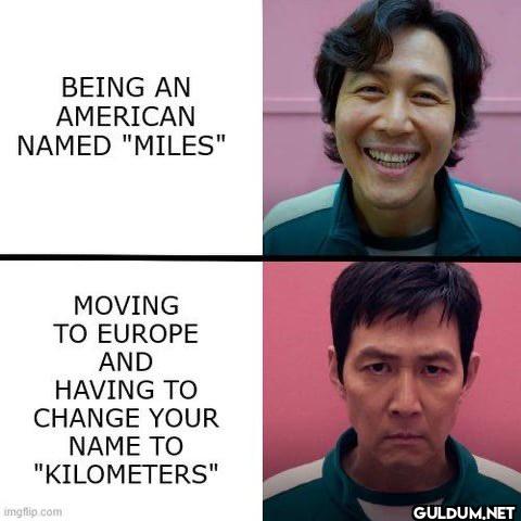 BEING AN AMERICAN NAMED...
