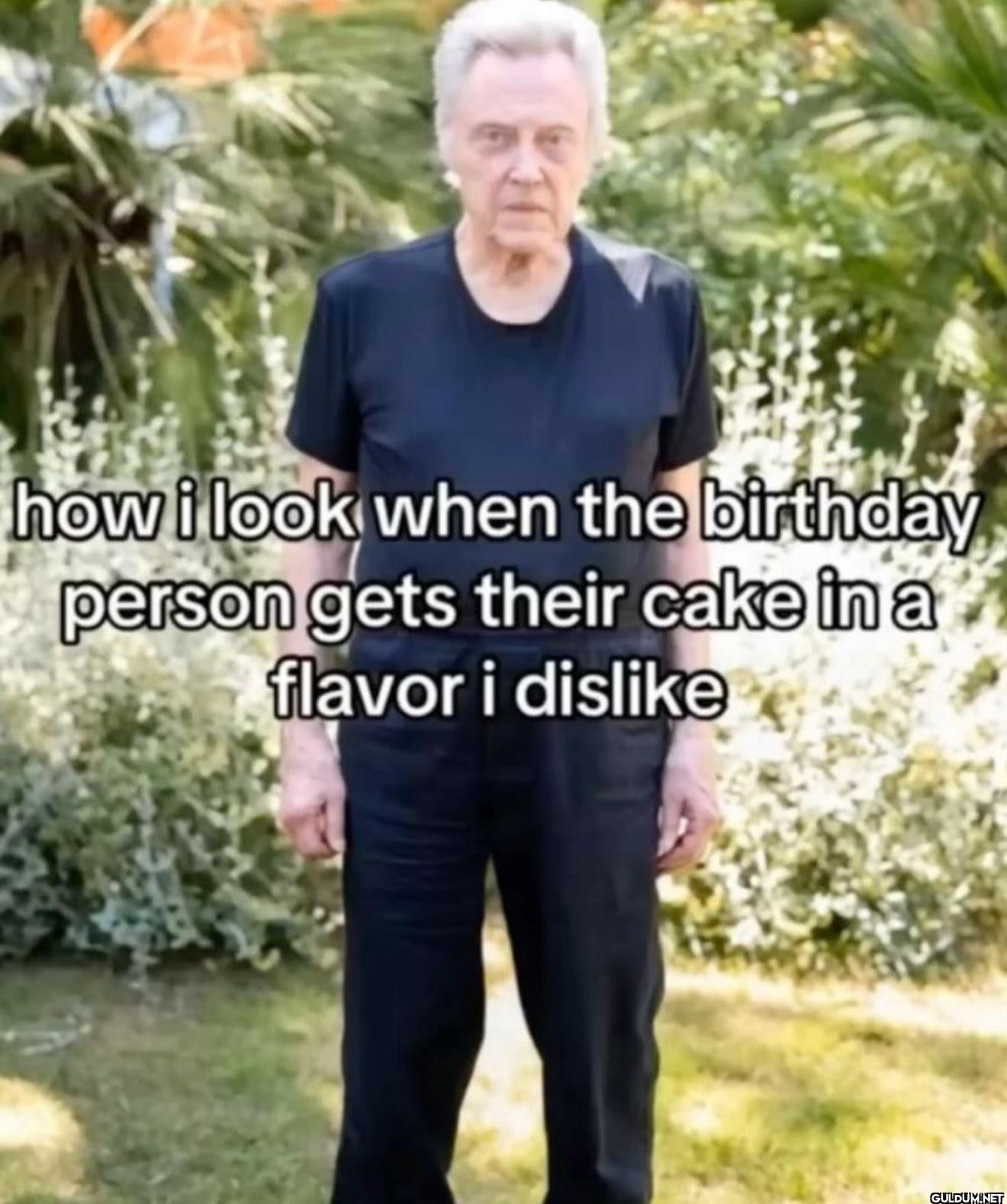 how i look when the...