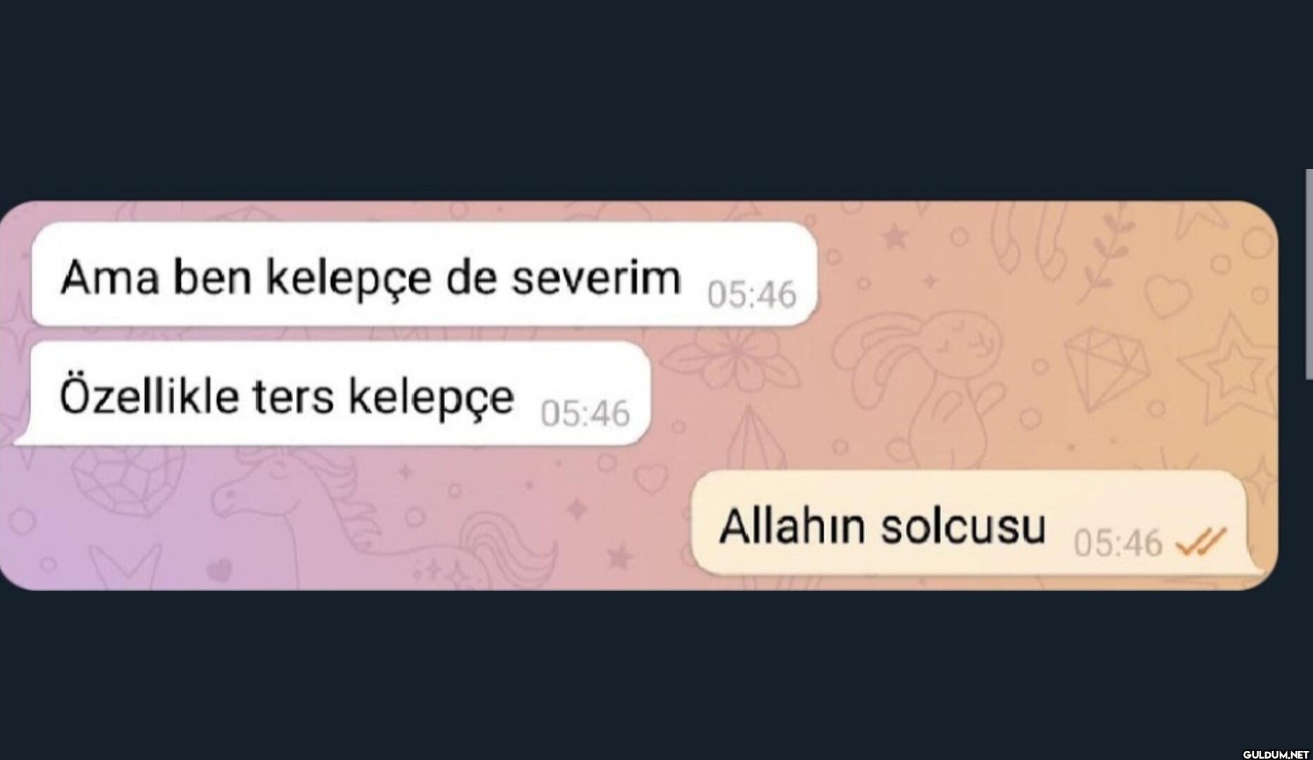 Ama ben kelepçe de severim...